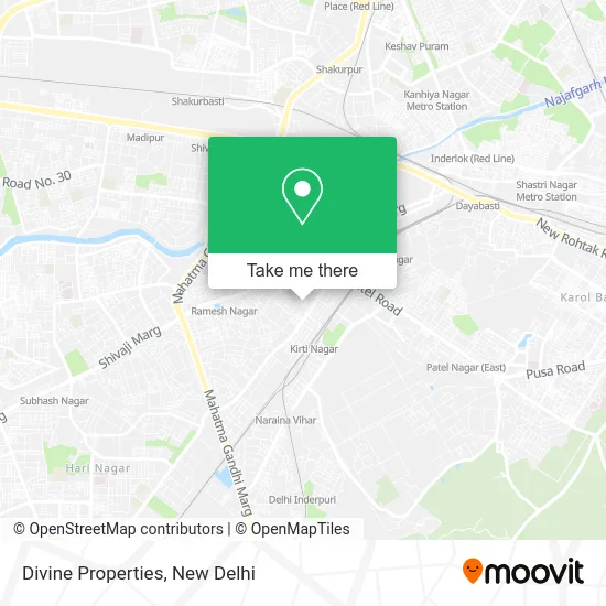 Divine Properties map