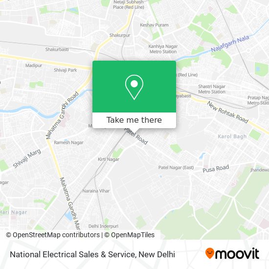 National Electrical Sales & Service map