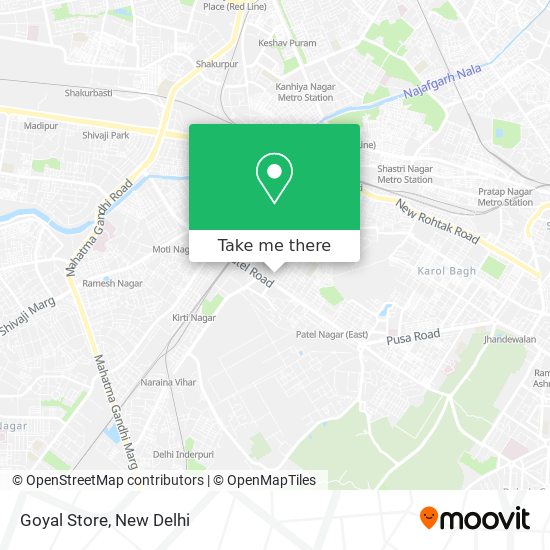 Goyal Store map