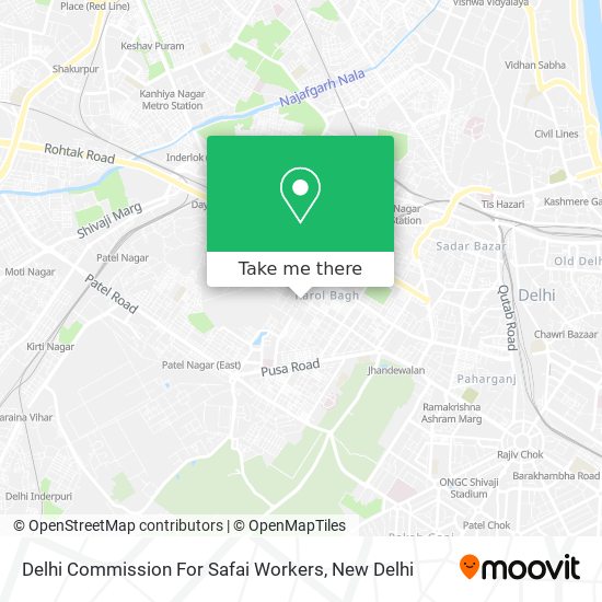 Delhi Commission For Safai Workers map