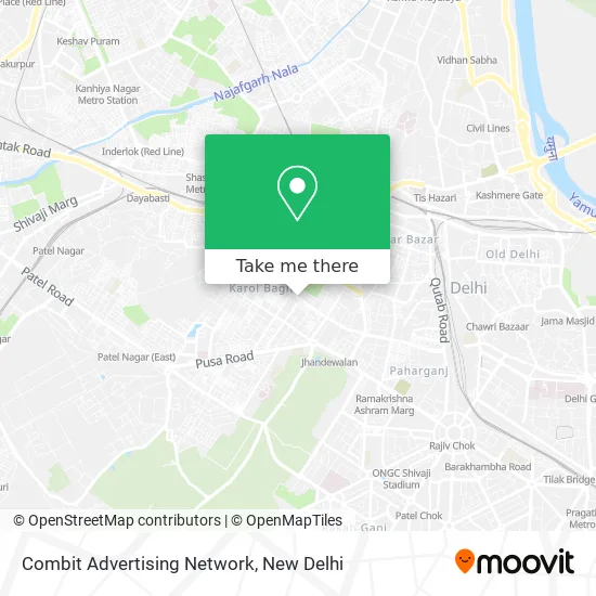 Combit Advertising Network map