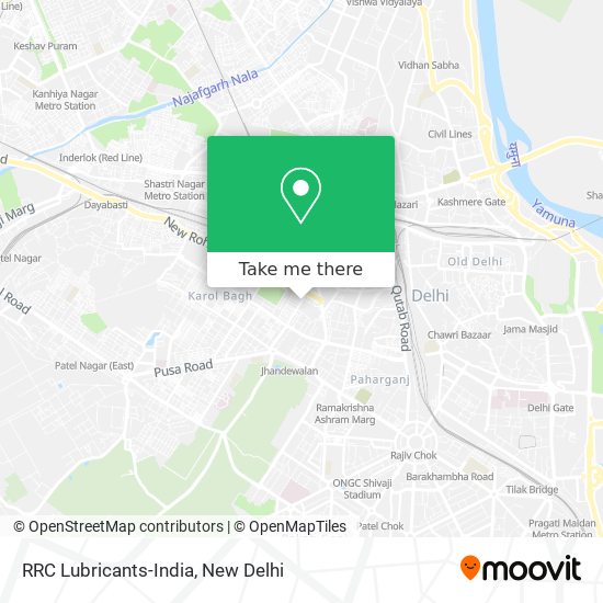 RRC Lubricants-India map