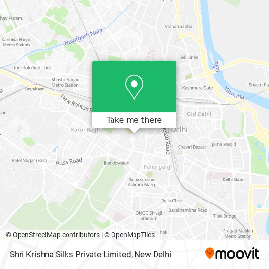 Shri Krishna Silks Private Limited map