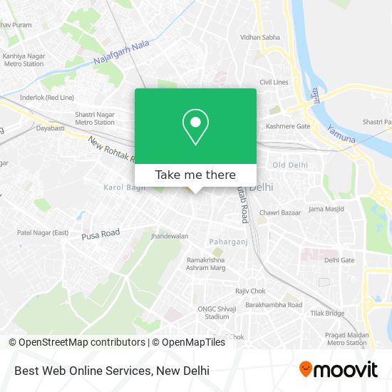 Best Web Online Services map