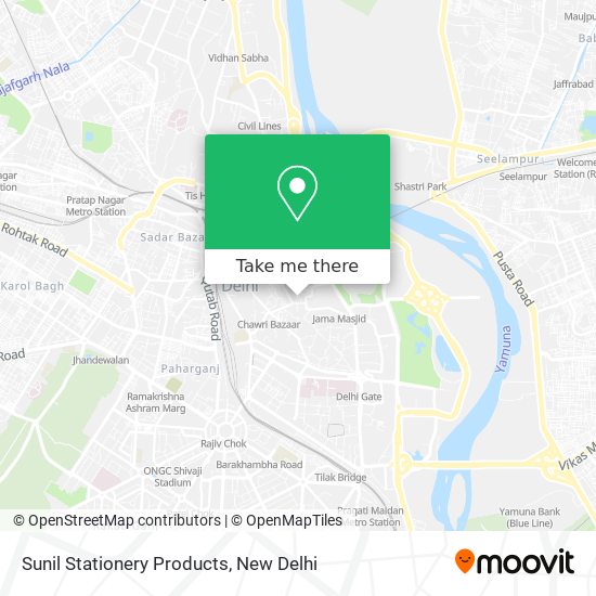 Sunil Stationery Products map
