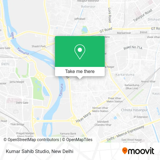 Kumar Sahib Studio map