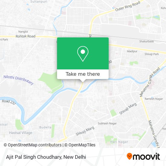 Ajit Pal Singh Choudhary map