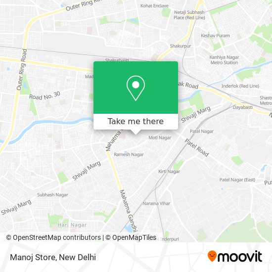 Manoj Store map