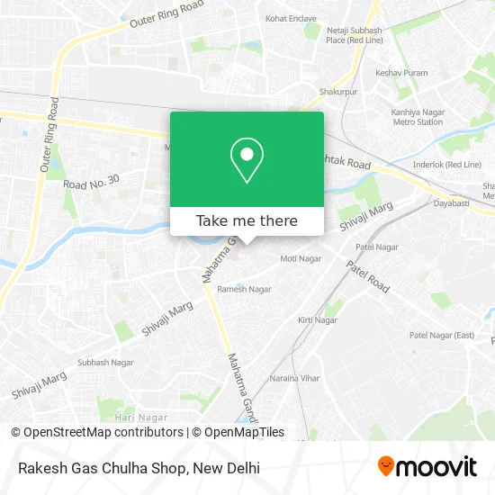 Rakesh Gas Chulha Shop map