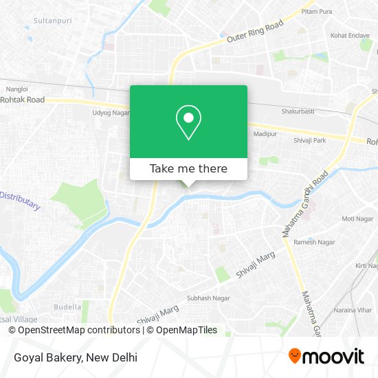 Goyal Bakery map