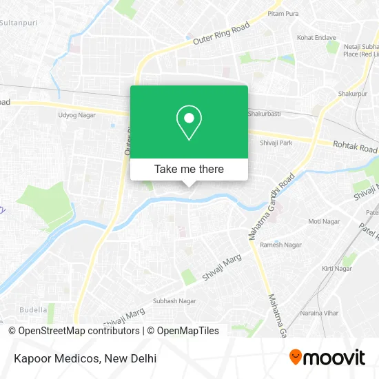 Kapoor Medicos map