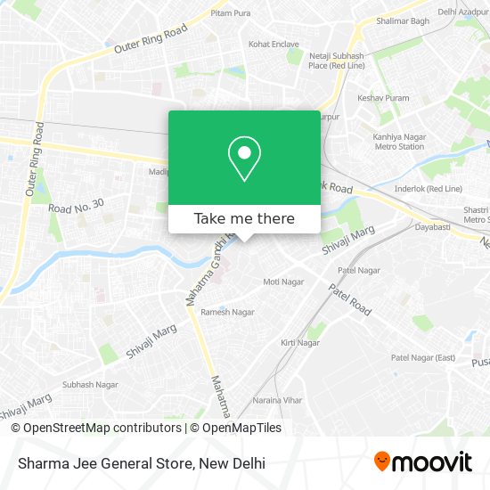Sharma Jee General Store map