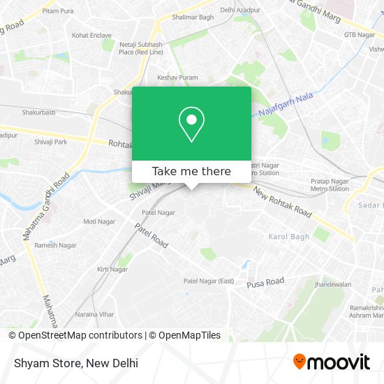 Shyam Store map