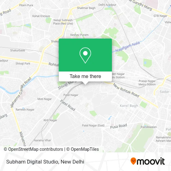 Subham Digital Studio map