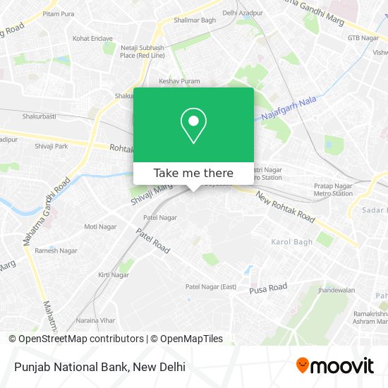 Punjab National Bank map