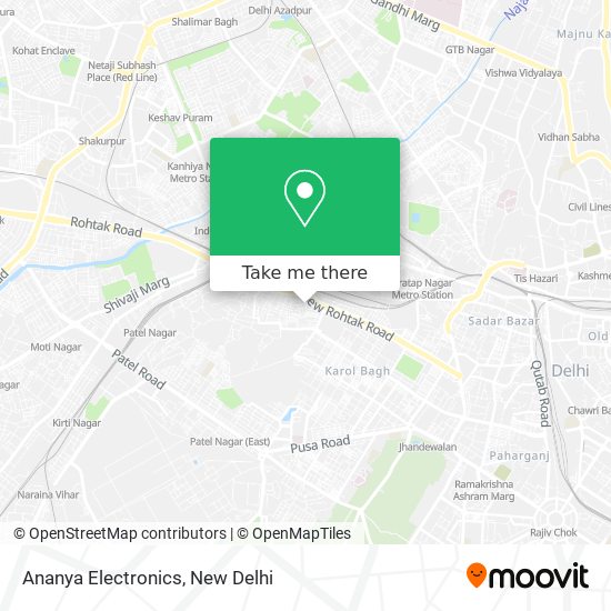 Ananya Electronics map