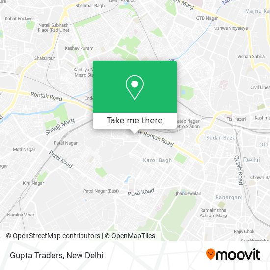 Gupta Traders map