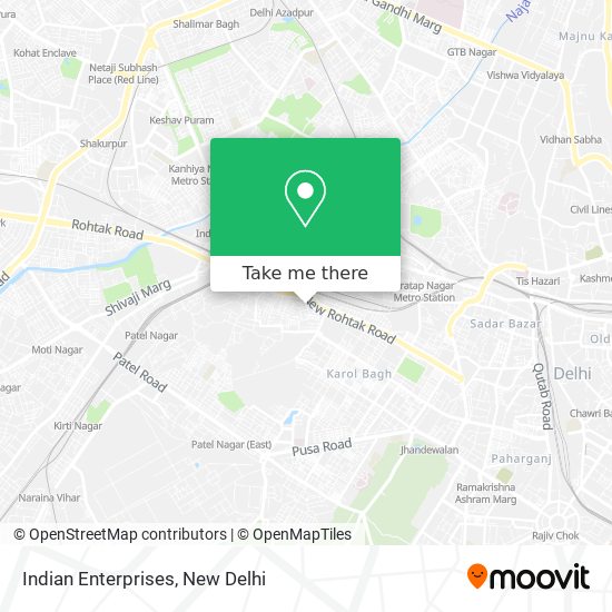 Indian Enterprises map