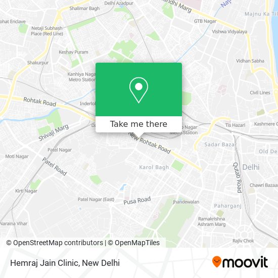 Hemraj Jain Clinic map