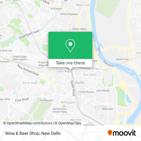 Wine & Beer Shop map