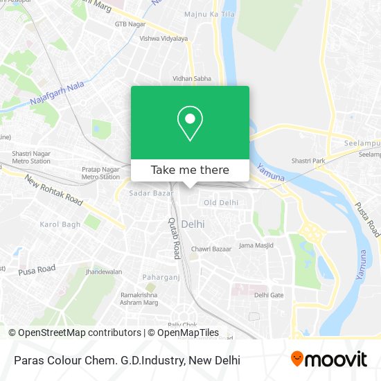 Paras Colour Chem. G.D.Industry map