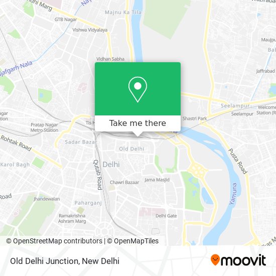 Old Delhi Junction map