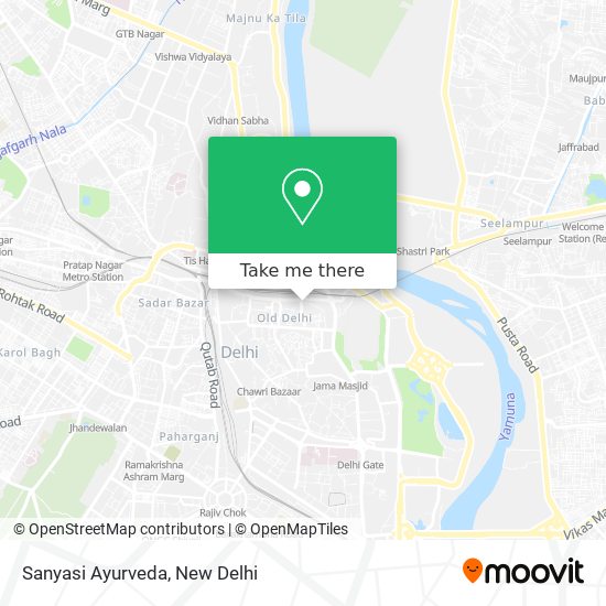 Sanyasi Ayurveda map