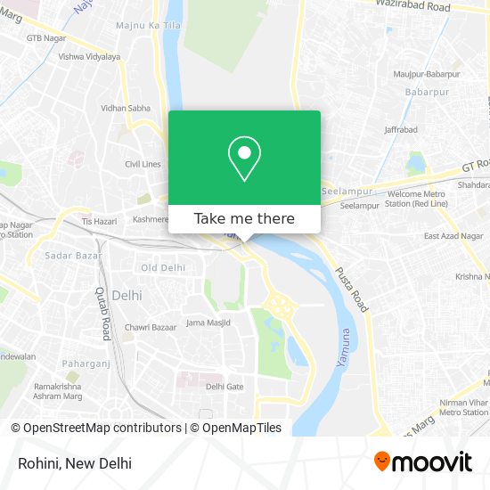 Rohini map