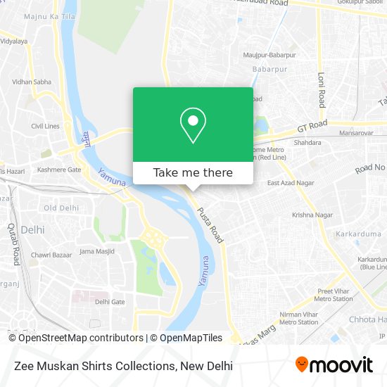 Zee Muskan Shirts Collections map