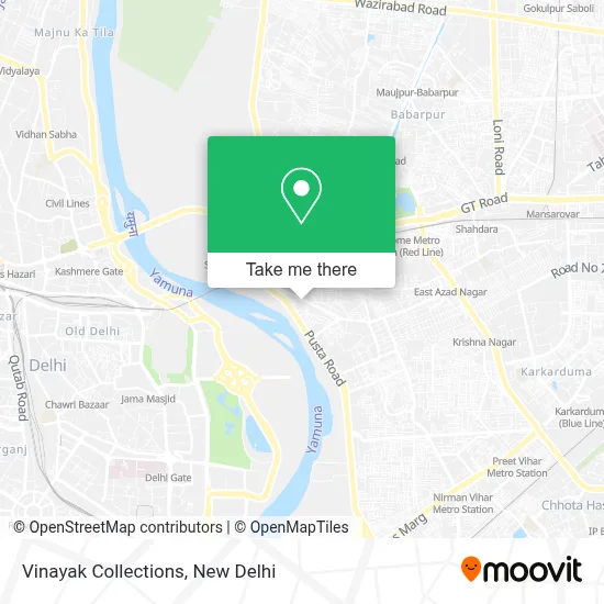 Vinayak Collections map
