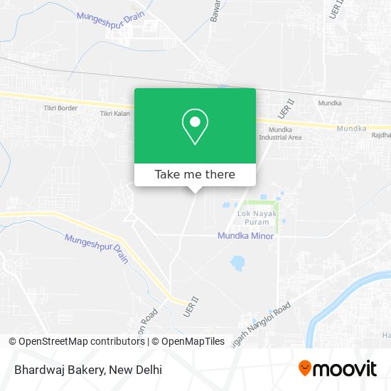 Bhardwaj Bakery map