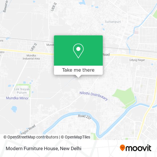 Modern Furniture House map