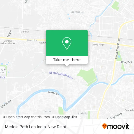 Medcis Path Lab India map