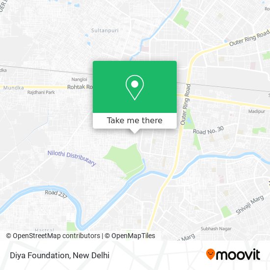 Diya Foundation map