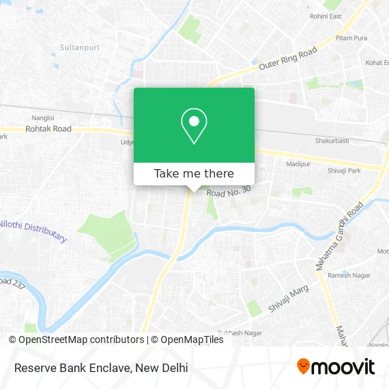 Reserve Bank Enclave map
