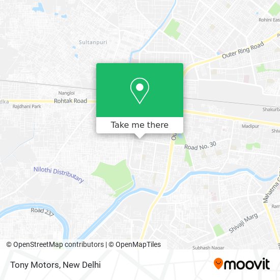 Tony Motors map