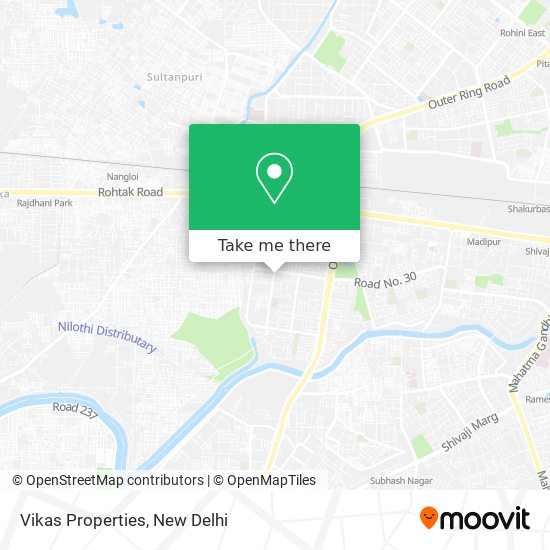 Vikas Properties map