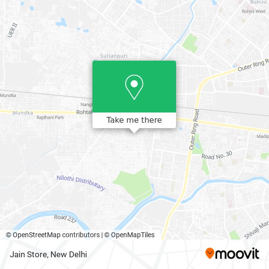 Jain Store map