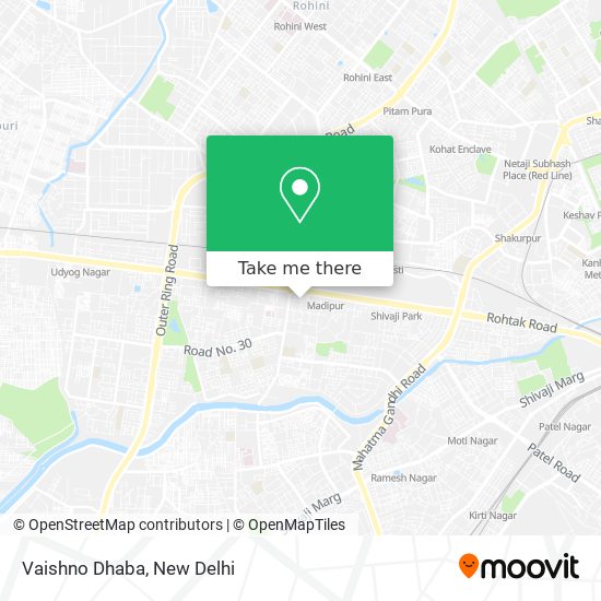 Vaishno Dhaba map