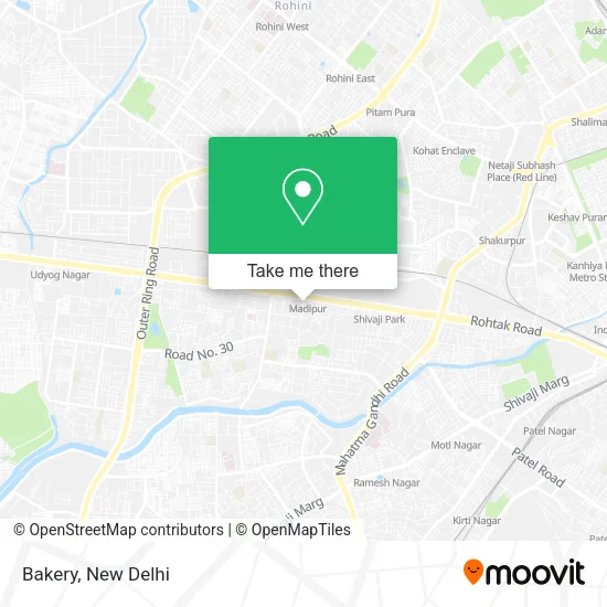 Bakery map
