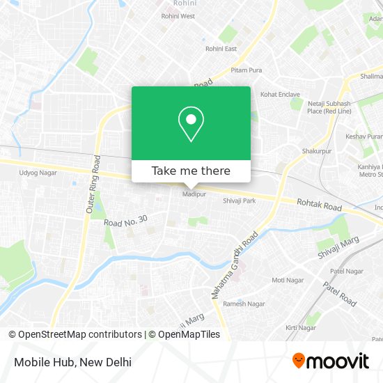 Mobile Hub map