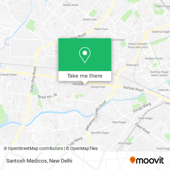 Santosh Medicos map