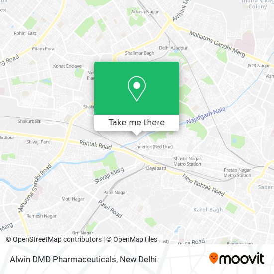 Alwin DMD Pharmaceuticals map