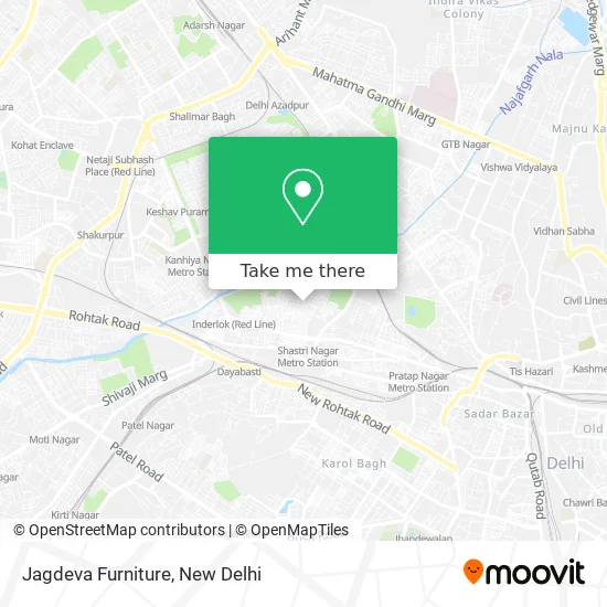 Jagdeva Furniture map