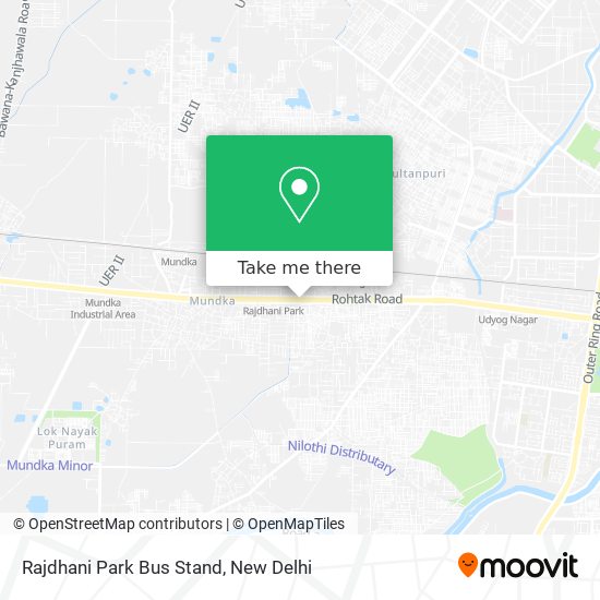 Rajdhani Park Bus Stand map