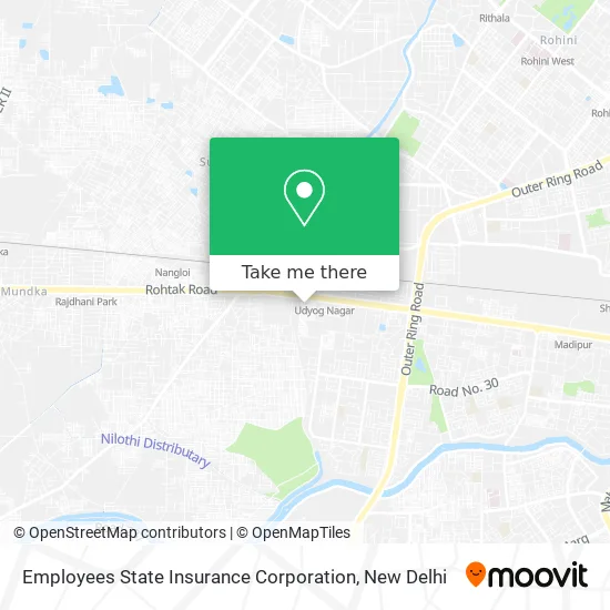 Employees State Insurance Corporation map