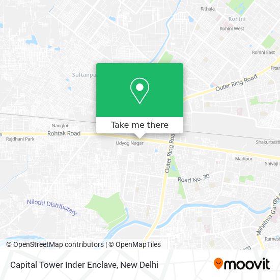 Capital Tower Inder Enclave map
