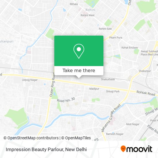 Impression Beauty Parlour map