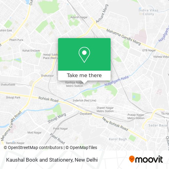 Kaushal Book and Stationery map
