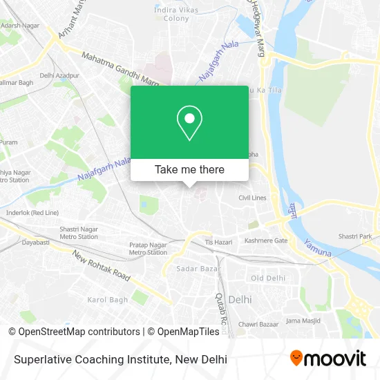 Superlative Coaching Institute map